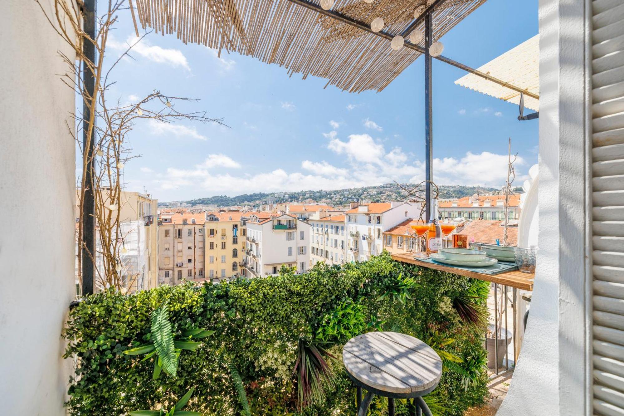 Center - Balcony Quiet - Air Conditioner - Kitchen - Wifi - Tram Νίκαια Εξωτερικό φωτογραφία