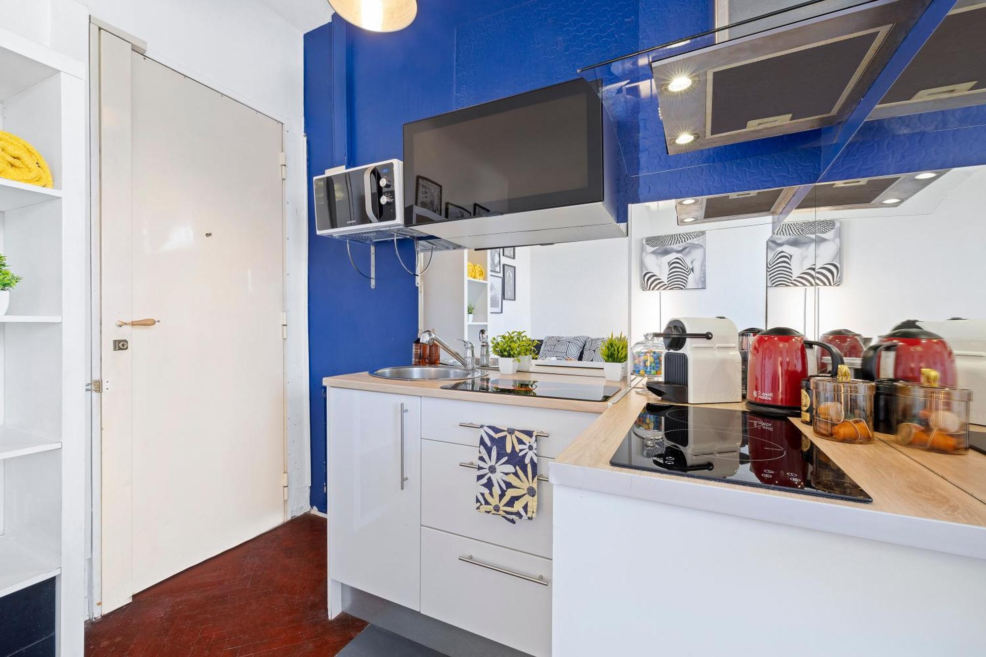 Center - Balcony Quiet - Air Conditioner - Kitchen - Wifi - Tram Νίκαια Εξωτερικό φωτογραφία